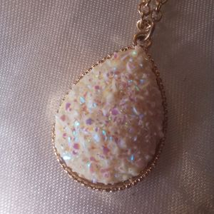 Long Teardrop Necklace